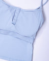 排扣焦點運動Bra Top