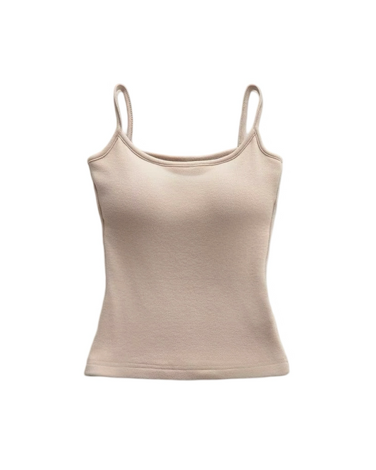 漫畫美胸磨毛細肩Bra Top
