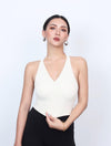 V領鈕釦美背Bra Top