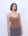 漫畫美胸磨毛細肩Bra Top
