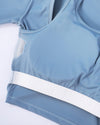 掛脖假兩件腰扣Bra Top