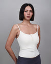 排扣焦點運動Bra Top