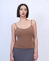 漫畫美胸磨毛細肩Bra Top