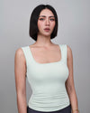 副乳掰掰方領運動Bra Top