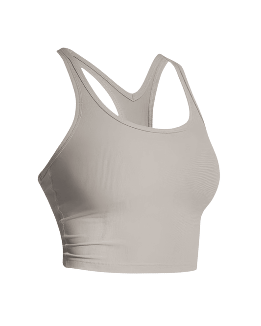 羅紋工字運動Bra Top