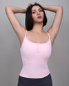 排扣焦點運動Bra Top