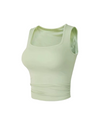 副乳掰掰方領運動Bra Top