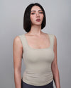 副乳掰掰方領運動Bra Top