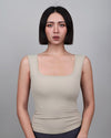 副乳掰掰方領運動Bra Top
