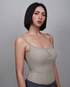 排扣焦點運動Bra Top