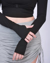 掛脖假兩件腰扣Bra Top