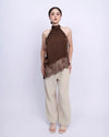 Linen Drape Trouser 麻感垂墜寬褲