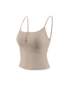 排扣焦點運動Bra Top