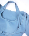 掛脖假兩件腰扣Bra Top