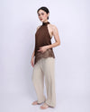 Linen Drape Trouser 麻感垂墜寬褲