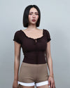 純欲綁帶運動Bra Top